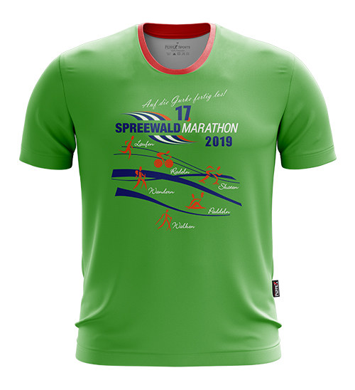 Baumwollshirt 100% Spreewaldmarathon